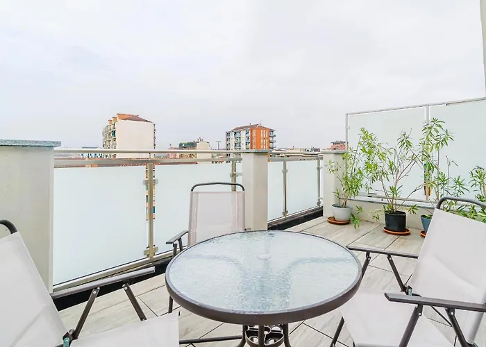 Guesthost - Mm Carducci Comfy With Terrace Lägenhet Turin
